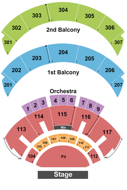 Hard Rock Live At The Seminole Hard Rock Hotel & Casino 5 Seconds of Summer Seating Chart